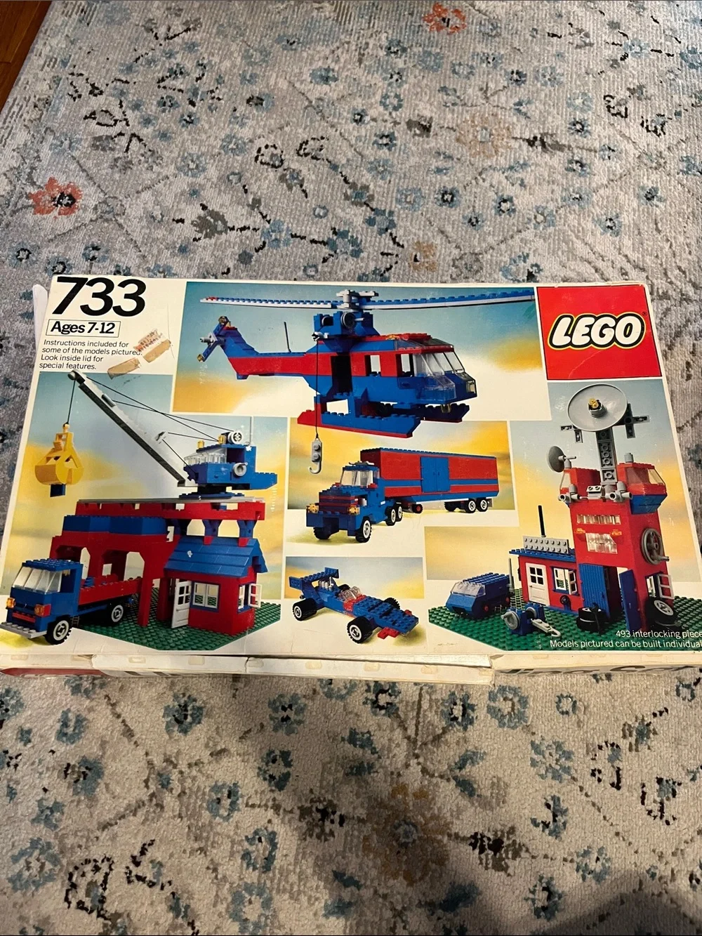 Vintage Lego Universal Building Set 733 in Box